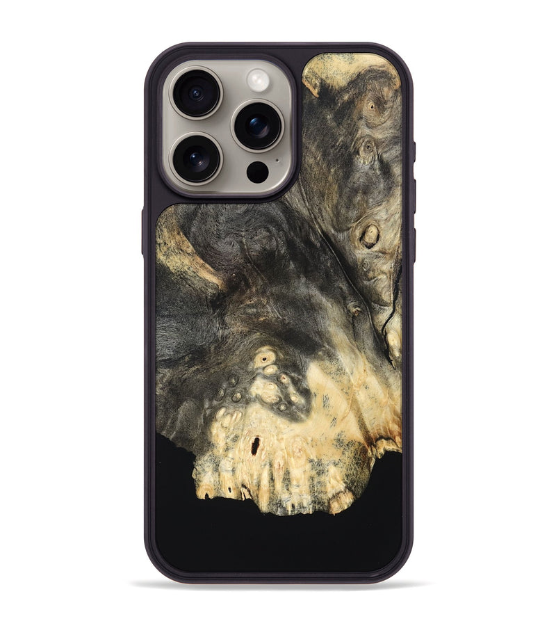 iPhone 15 Pro Max Wood Phone Case - Neveah (Wood Burl, 824248)