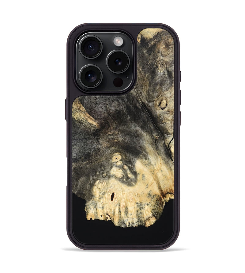 iPhone 16 Pro Wood Phone Case - Neveah (Wood Burl, 824248)