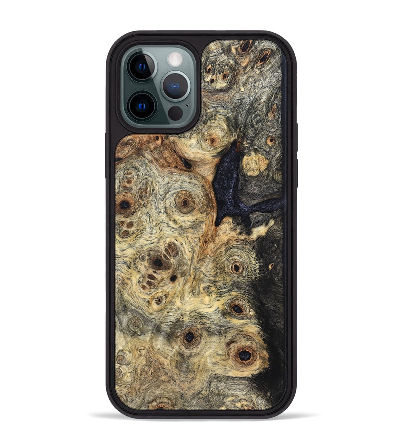 iPhone 12 Pro Max Wood Phone Case - Carlene (Wood Burl, 824251)