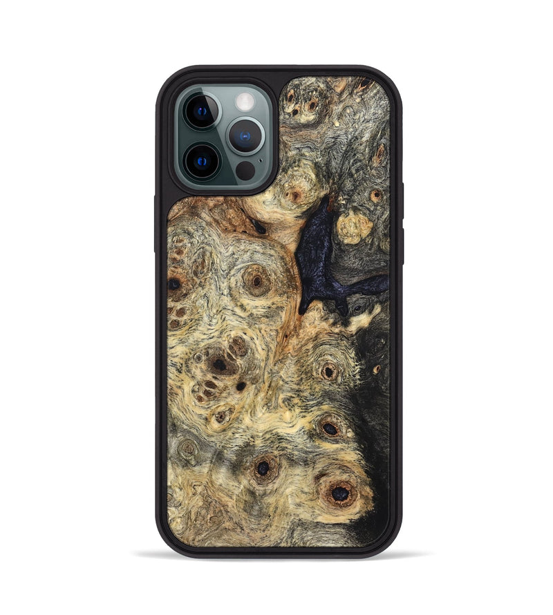 iPhone 12 Pro Wood Phone Case - Carlene (Wood Burl, 824251)