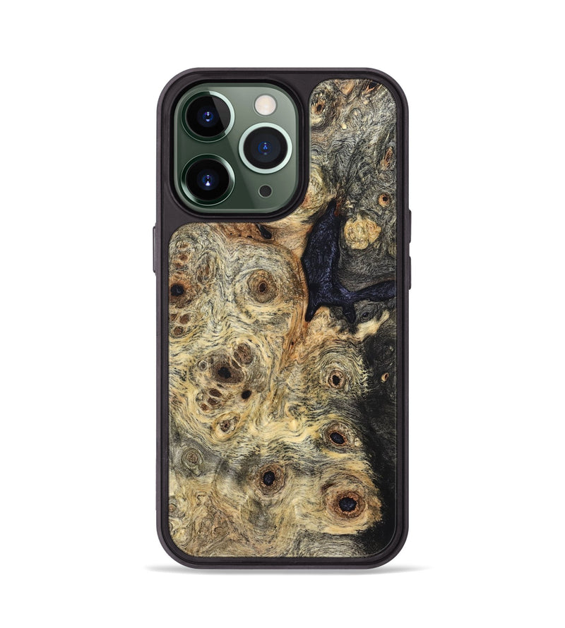 iPhone 13 Pro Wood Phone Case - Carlene (Wood Burl, 824251)