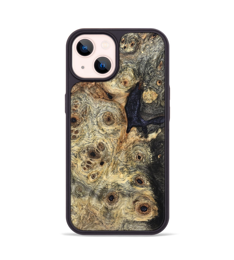 iPhone 14 Wood Phone Case - Carlene (Wood Burl, 824251)