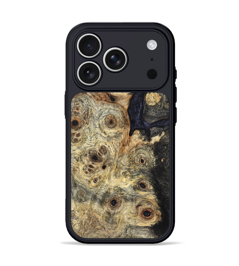 iPhone 17 Pro Wood Phone Case - Carlene (Wood Burl, 824251)