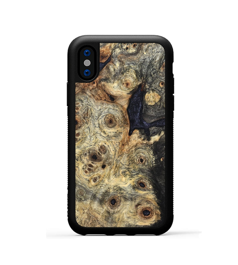 iPhone Xs Wood Phone Case - Carlene (Wood Burl, 824251)