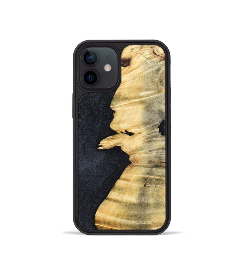 iPhone 12 mini Wood Phone Case - Zendaya (Wood Burl, 824254)