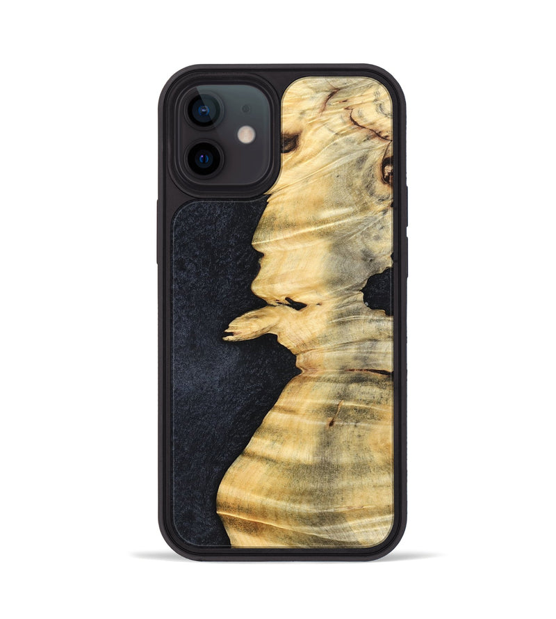 iPhone 12 Wood Phone Case - Zendaya (Wood Burl, 824254)
