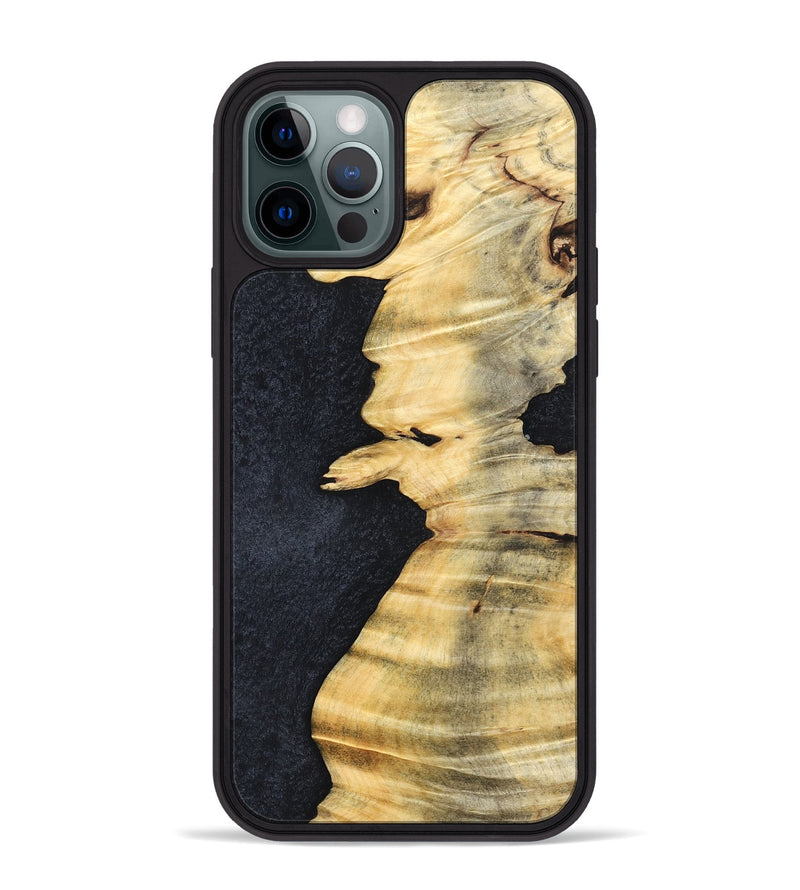 iPhone 12 Pro Max Wood Phone Case - Zendaya (Wood Burl, 824254)