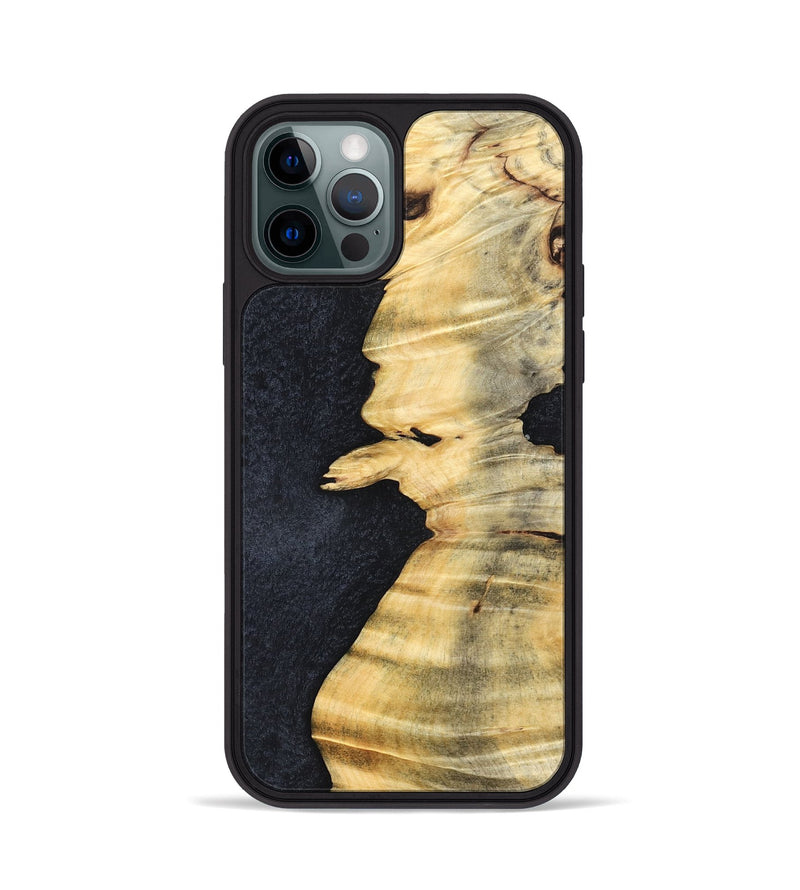 iPhone 12 Pro Wood Phone Case - Zendaya (Wood Burl, 824254)
