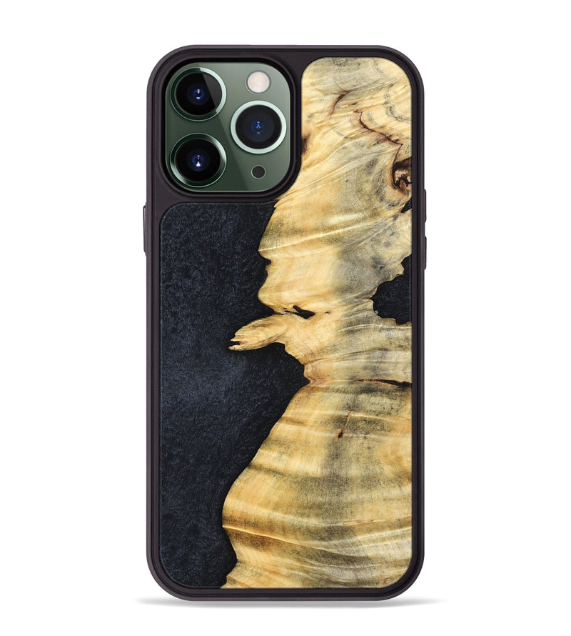 iPhone 13 Pro Max Wood Phone Case - Zendaya (Wood Burl, 824254)