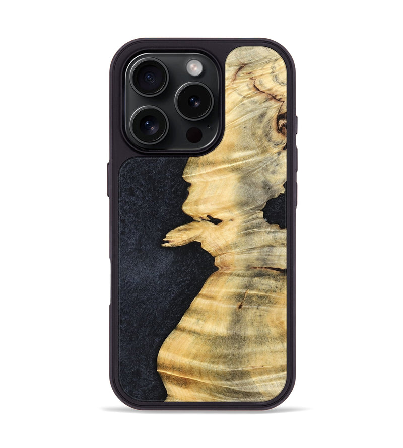 iPhone 16 Pro Wood Phone Case - Zendaya (Wood Burl, 824254)