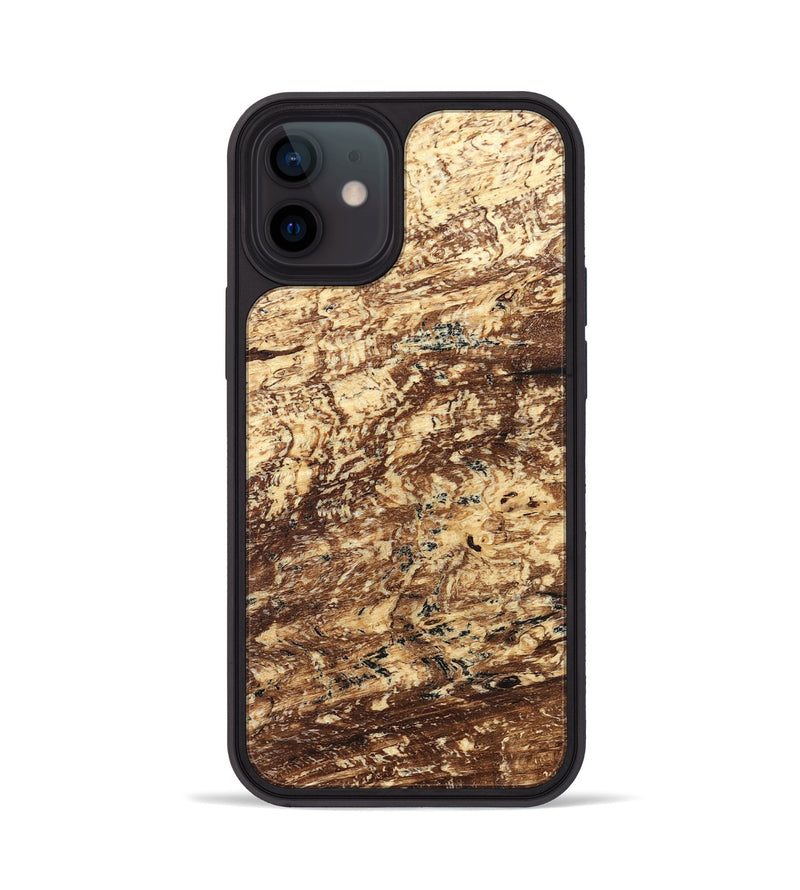 iPhone 12 Wood Phone Case - Leeann (Wood Burl, 824258)