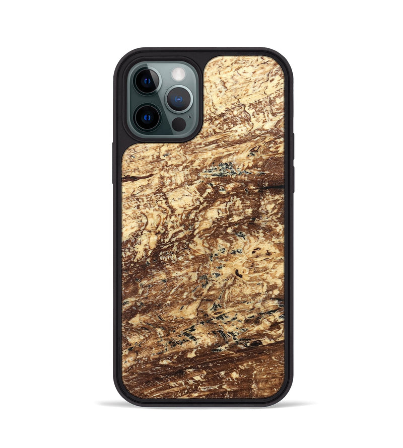 iPhone 12 Pro Wood Phone Case - Leeann (Wood Burl, 824258)