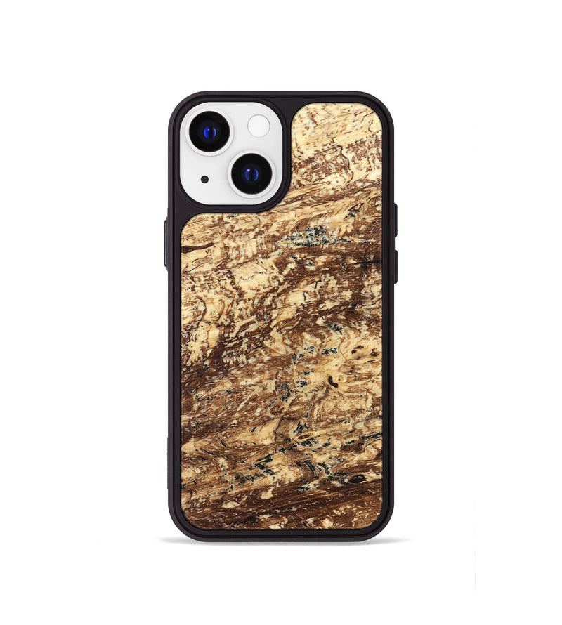 iPhone 13 mini Wood Phone Case - Leeann (Wood Burl, 824258)