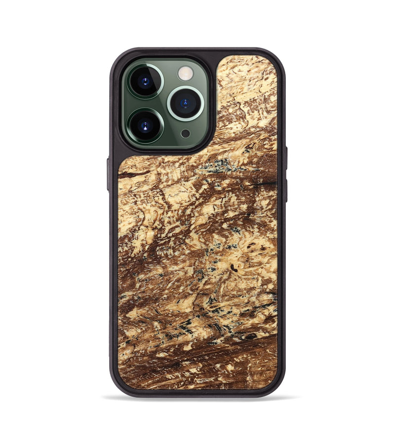 iPhone 13 Pro Wood Phone Case - Leeann (Wood Burl, 824258)