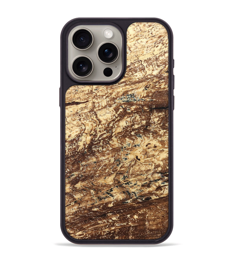 iPhone 15 Pro Max Wood Phone Case - Leeann (Wood Burl, 824258)