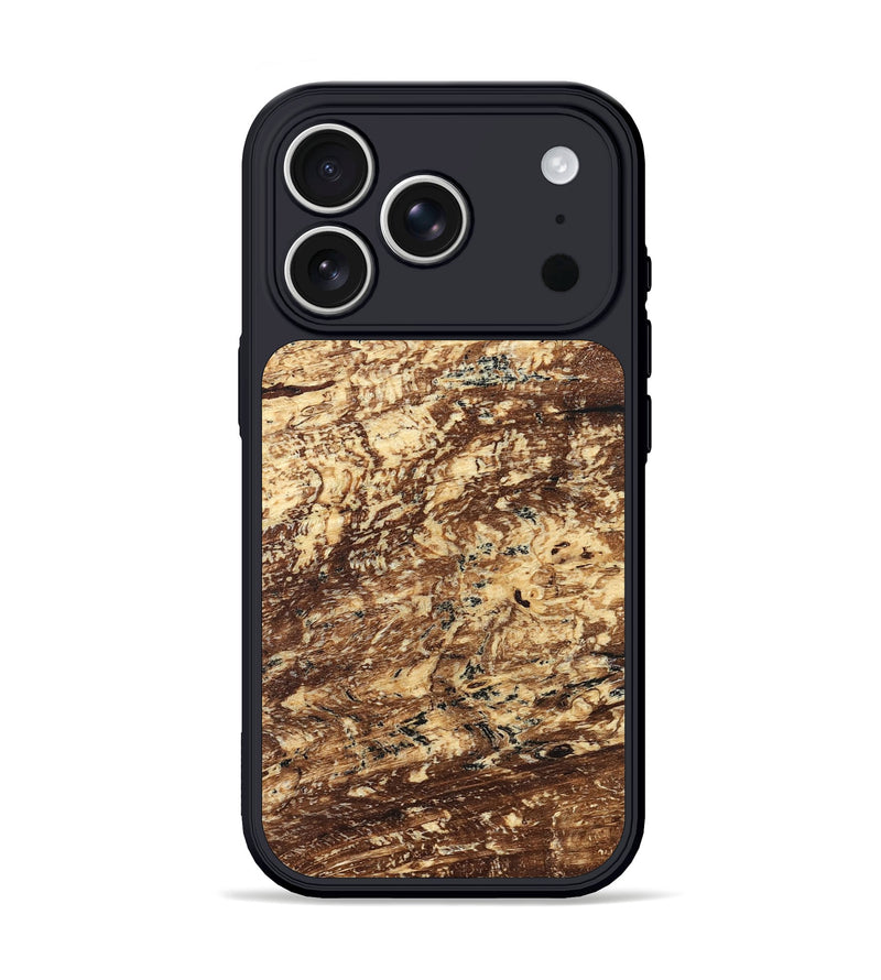 iPhone 17 Pro Wood Phone Case - Leeann (Wood Burl, 824258)