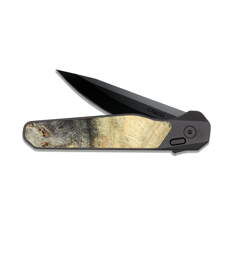 EDC Dark Slate Wood Pocket Knife - Palmer (Wood Burl, 824259)