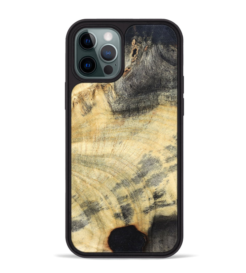 iPhone 12 Pro Max Wood Phone Case - Palmer (Wood Burl, 824259)