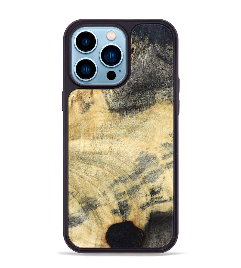 iPhone 14 Pro Max Wood Phone Case - Palmer (Wood Burl, 824259)