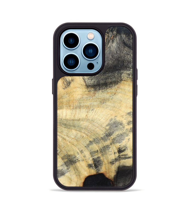 iPhone 14 Pro Wood Phone Case - Palmer (Wood Burl, 824259)