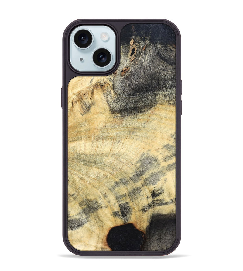 iPhone 15 Plus Wood Phone Case - Palmer (Wood Burl, 824259)