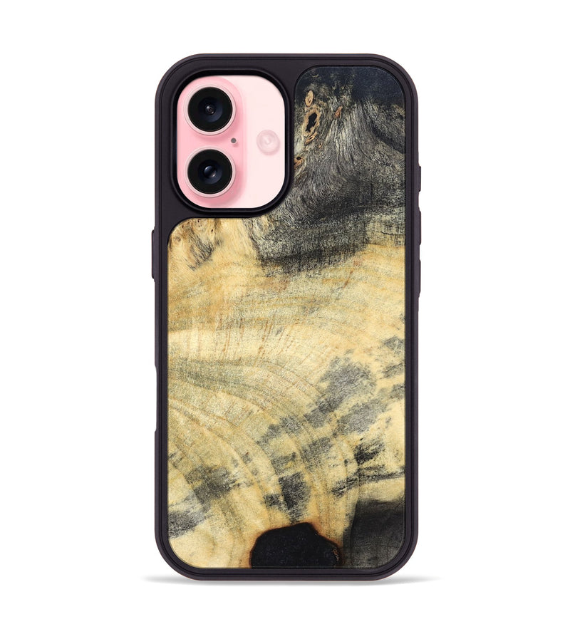 iPhone 16 Wood Phone Case - Palmer (Wood Burl, 824259)
