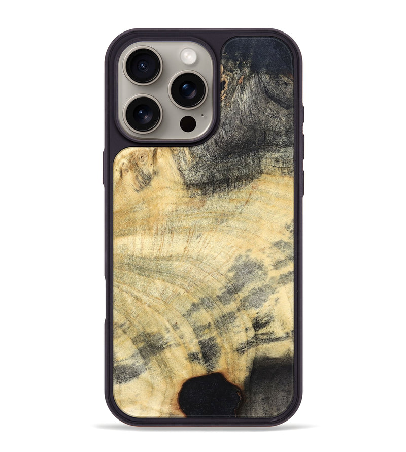 iPhone 16 Pro Max Wood Phone Case - Palmer (Wood Burl, 824259)