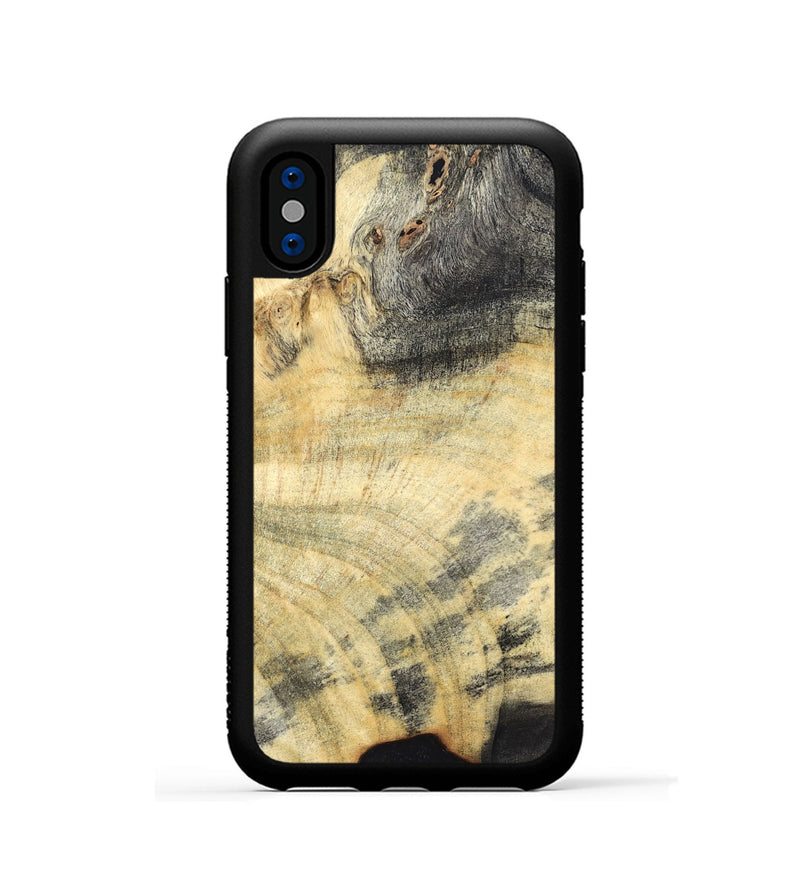 iPhone Xs Wood Phone Case - Palmer (Wood Burl, 824259)