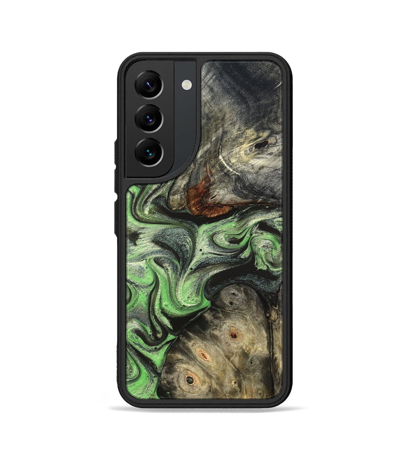 Galaxy S22 Wood Phone Case - Korbin (Green, 824264)