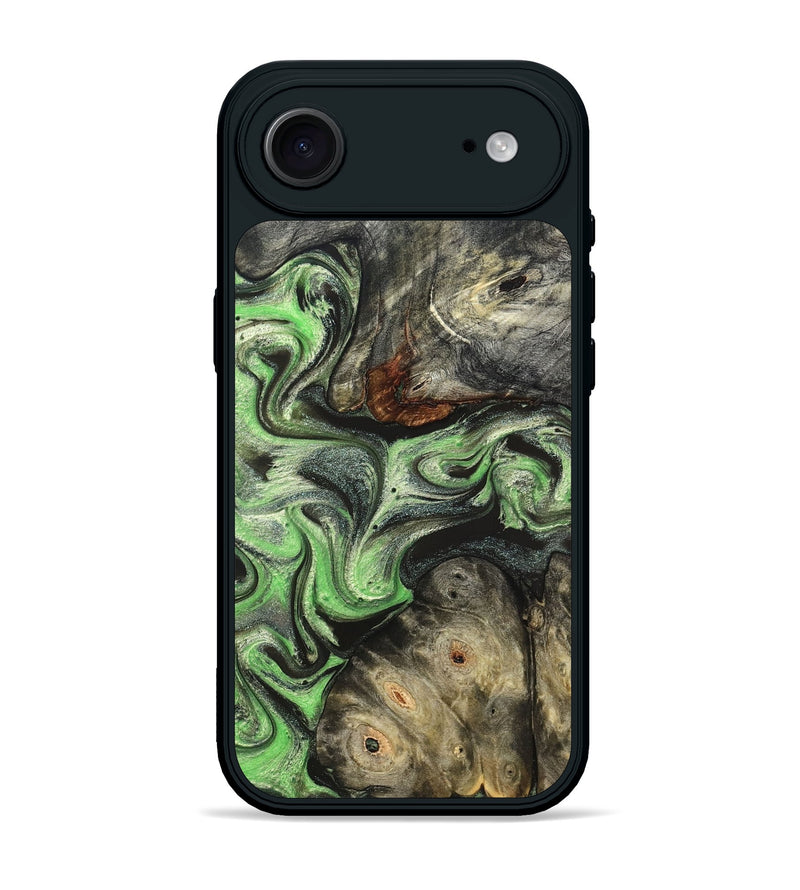 iPhone 17 Air Wood Phone Case - Korbin (Green, 824264)