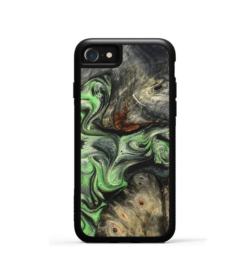 iPhone SE Wood Phone Case - Korbin (Green, 824264)