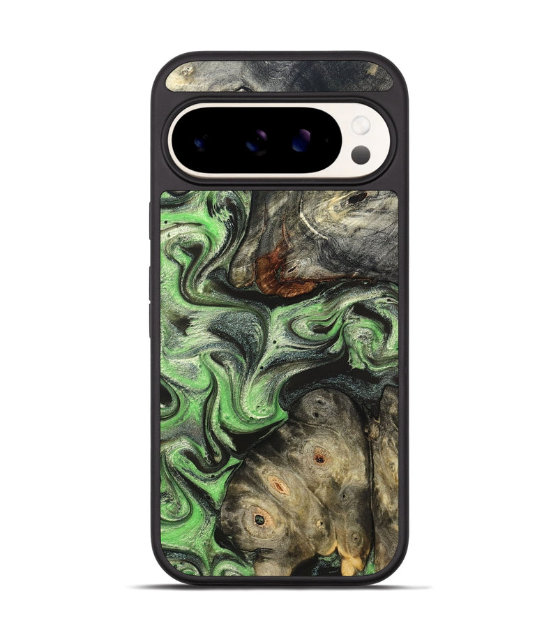 Pixel 9 Wood Phone Case - Korbin (Green, 824264)