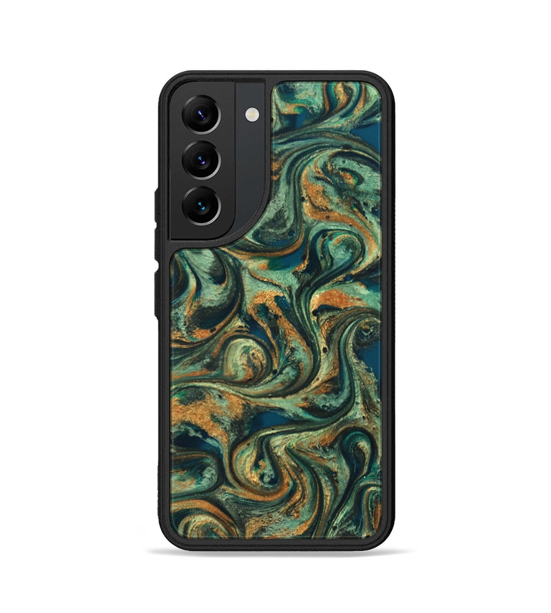 Galaxy S22 ResinArt Phone Case - Emberly (Green, 824265)