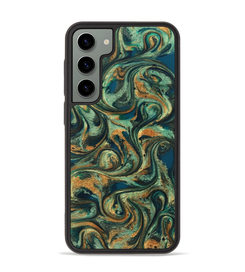 Galaxy S23 Plus ResinArt Phone Case - Emberly (Green, 824265)