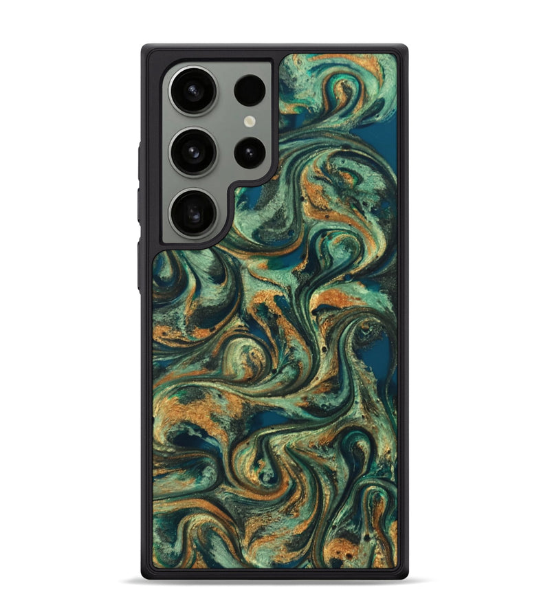Galaxy S24 Ultra ResinArt Phone Case - Emberly (Green, 824265)