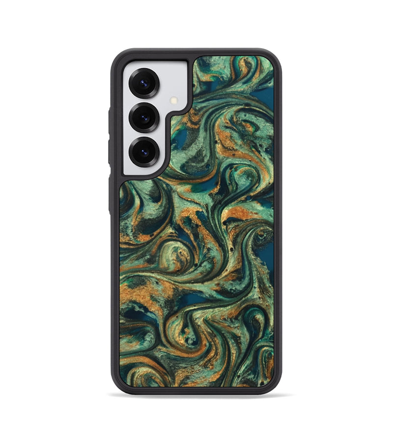 Galaxy S25 ResinArt Phone Case - Emberly (Green, 824265)