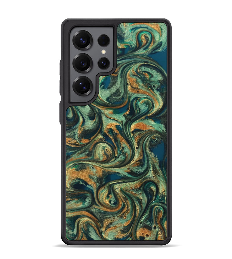 Galaxy S25 Ultra ResinArt Phone Case - Emberly (Green, 824265)