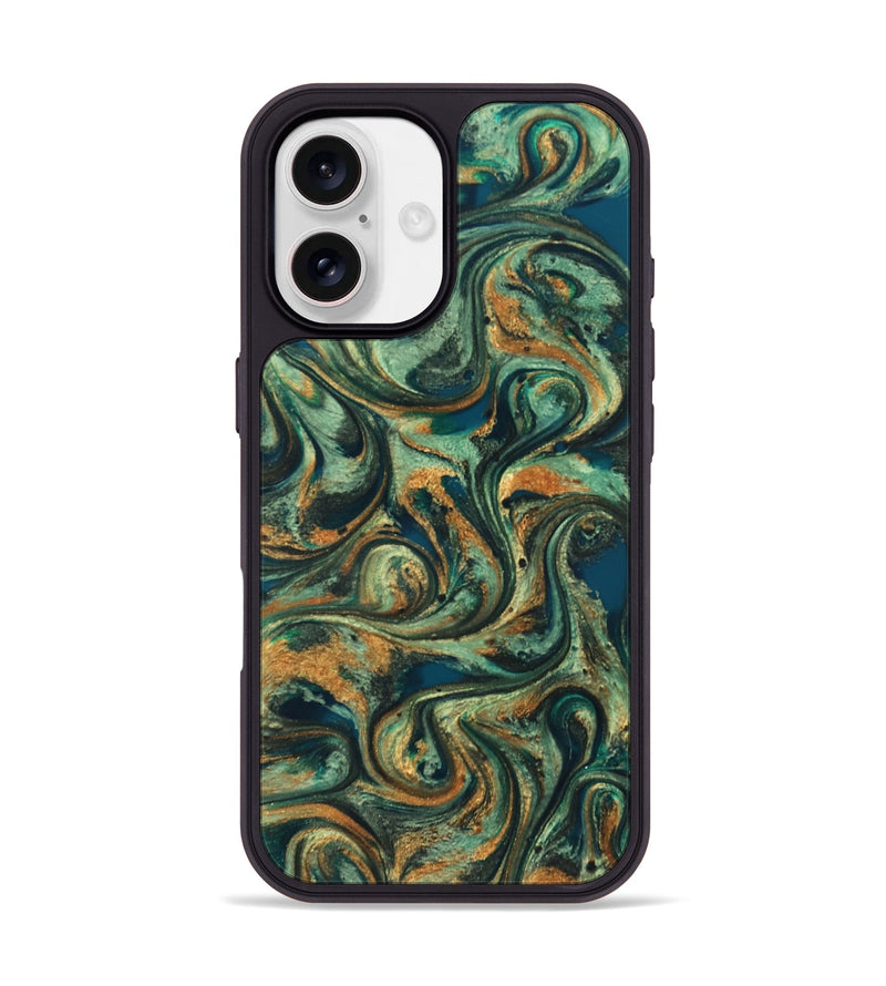 iPhone 17 ResinArt Phone Case - Emberly (Green, 824265)
