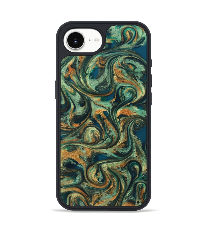 iPhone 17e ResinArt Phone Case - Emberly (Green, 824265)