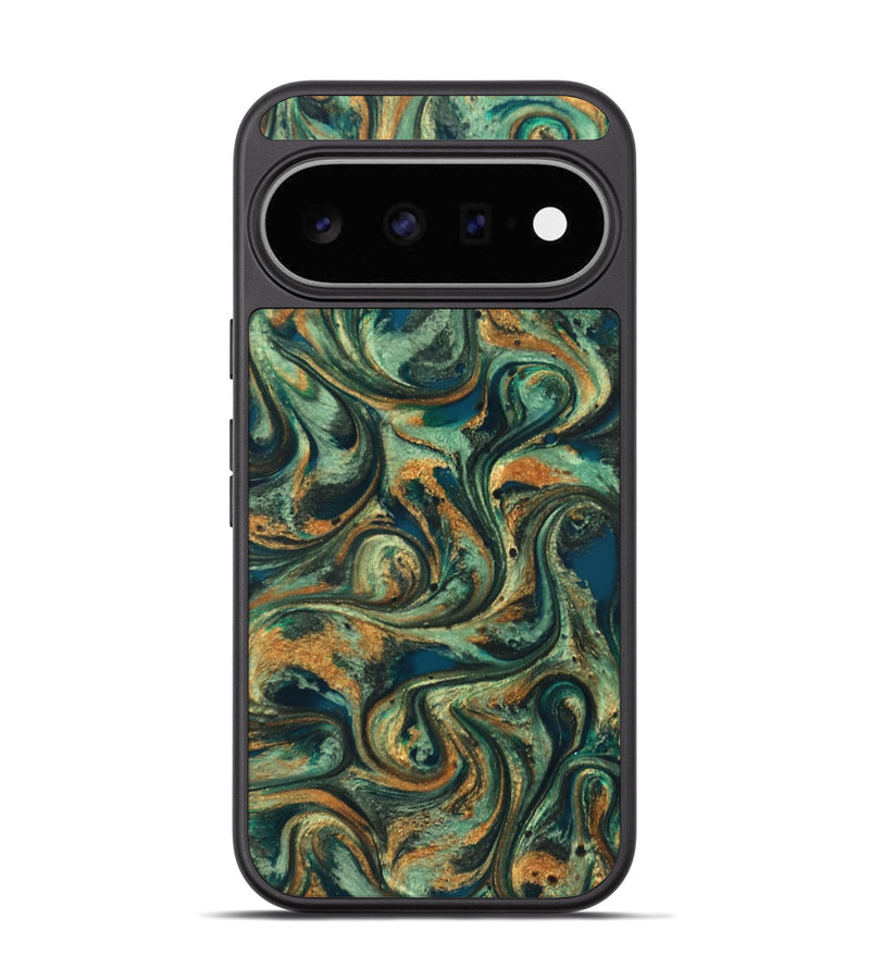 Pixel 11 ResinArt Phone Case - Emberly (Green, 824265)