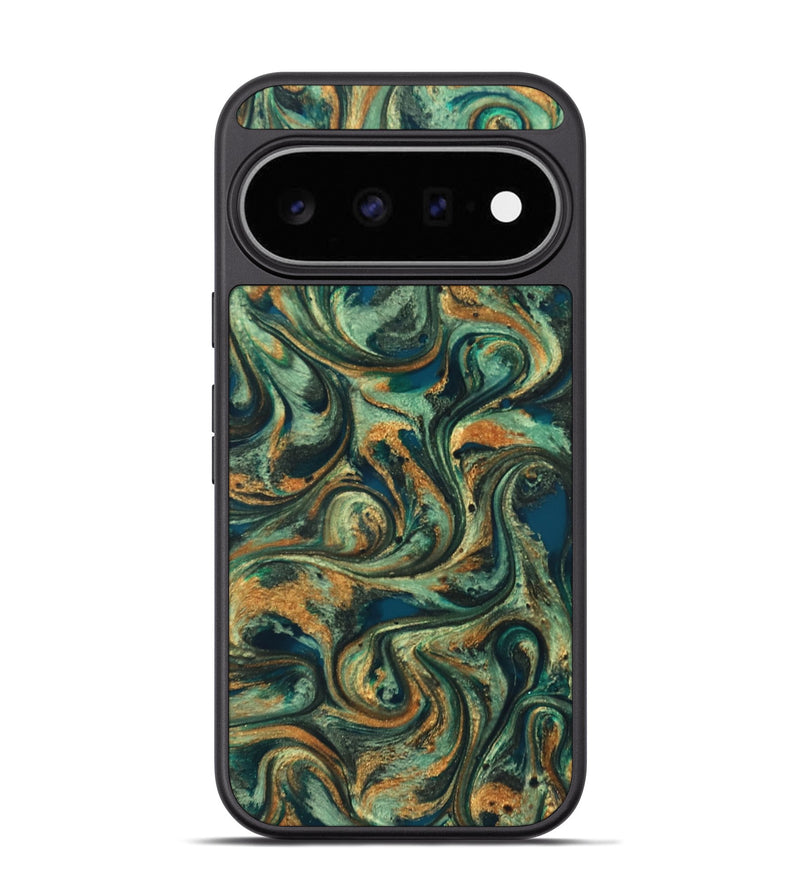 Pixel 11 Pro ResinArt Phone Case - Emberly (Green, 824265)
