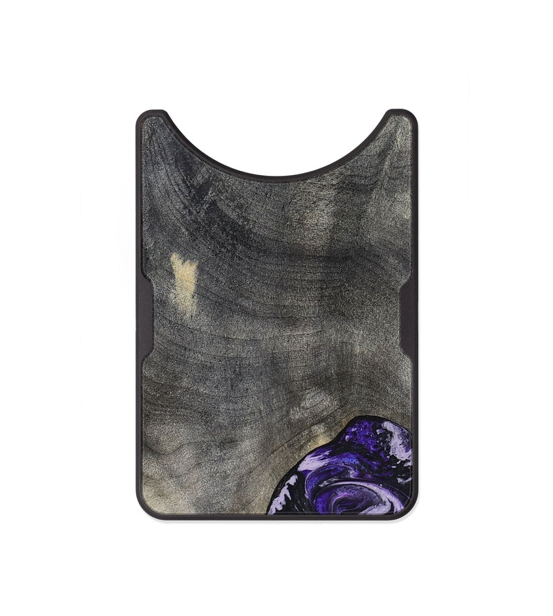 Alloy Wood Wallet - Luciana (Purple, 824268)