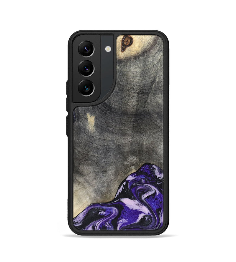 Galaxy S22 Wood Phone Case - Luciana (Purple, 824268)