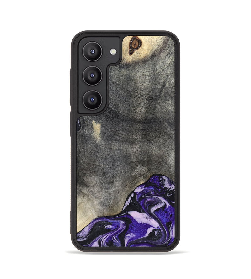 Galaxy S23 Wood Phone Case - Luciana (Purple, 824268)