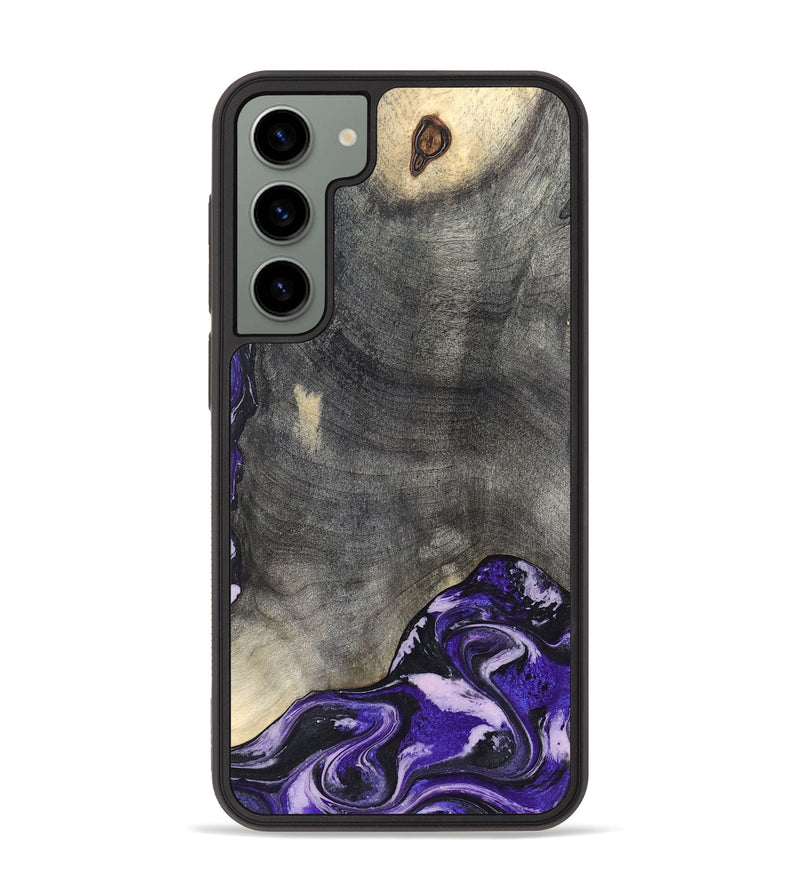 Galaxy S23 Plus Wood Phone Case - Luciana (Purple, 824268)