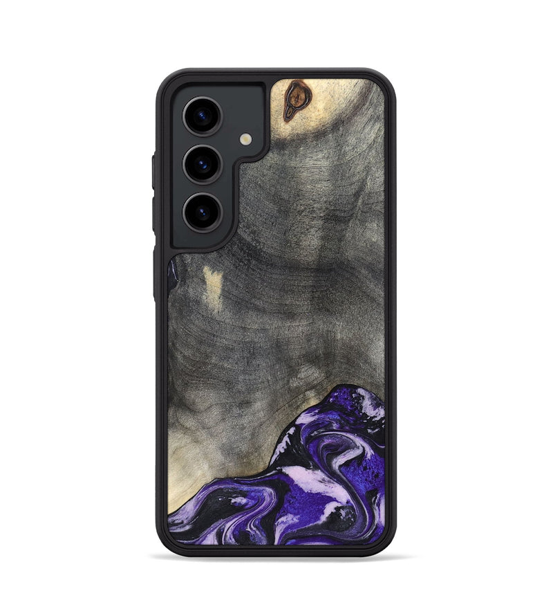 Galaxy S24 Wood Phone Case - Luciana (Purple, 824268)