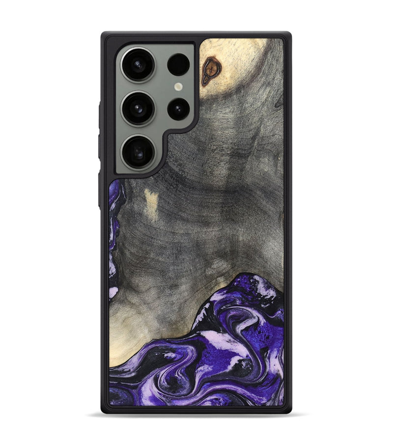 Galaxy S24 Ultra Wood Phone Case - Luciana (Purple, 824268)