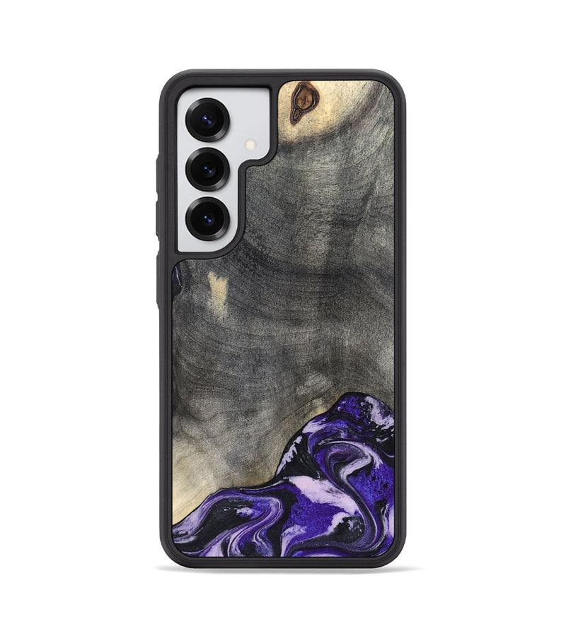 Galaxy S25 Wood Phone Case - Luciana (Purple, 824268)