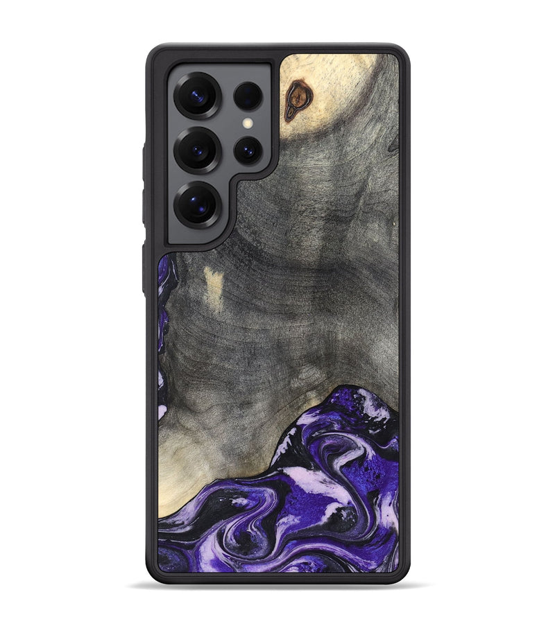 Galaxy S25 Ultra Wood Phone Case - Luciana (Purple, 824268)