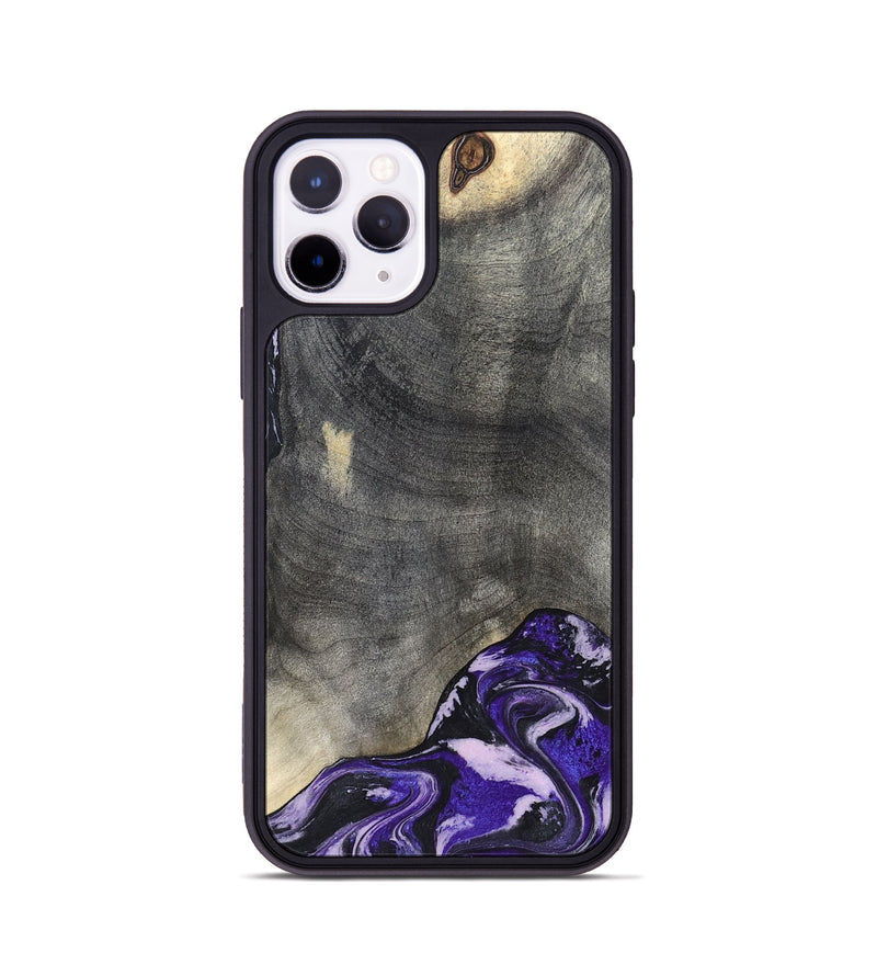 iPhone 11 Pro Wood Phone Case - Luciana (Purple, 824268)